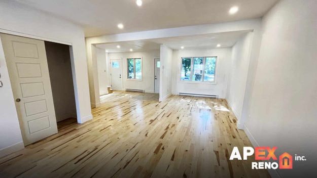 apex reno duplex conversion ville emard montreal quebec